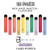 TSPPACK-10PK-BMOR Saturn Disposable Vape Pod - 10 Pack Mix & Match