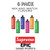 TSPPACK-6PK-Supreme Epic Disposable Vape Pod - 6 Pack Mix & Match