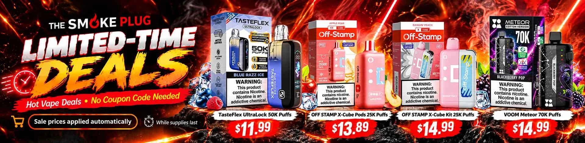 Smoke Plug promotional banner