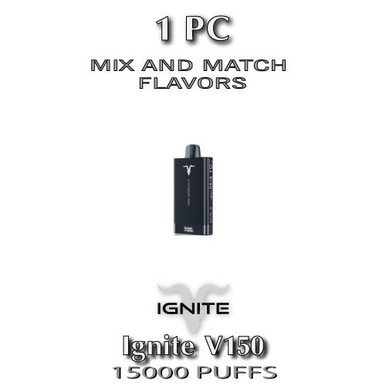 ignite pod vape V150 Disposable Device | 15000 PUFFS Colore:Aurora Hot & New Corex 0.4 ohm(3ml)