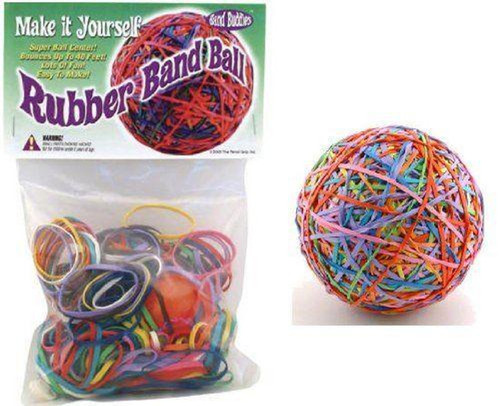 Make it Yourself Rubber Band Ball