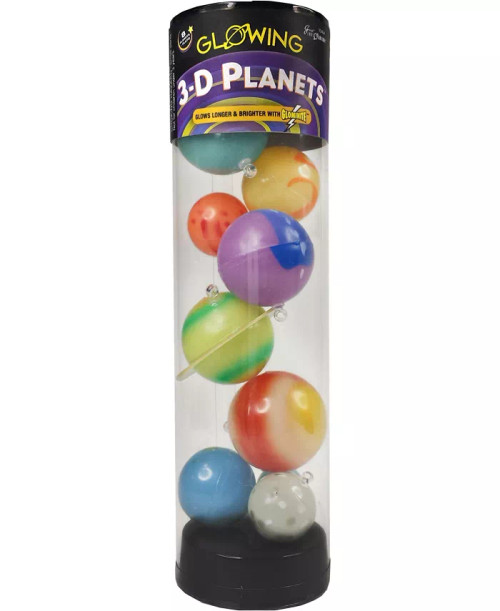3 D Planets in a Tube
