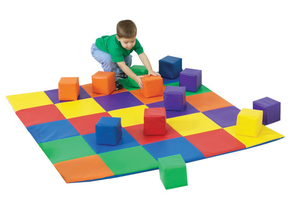 Matching Mat And Block Set