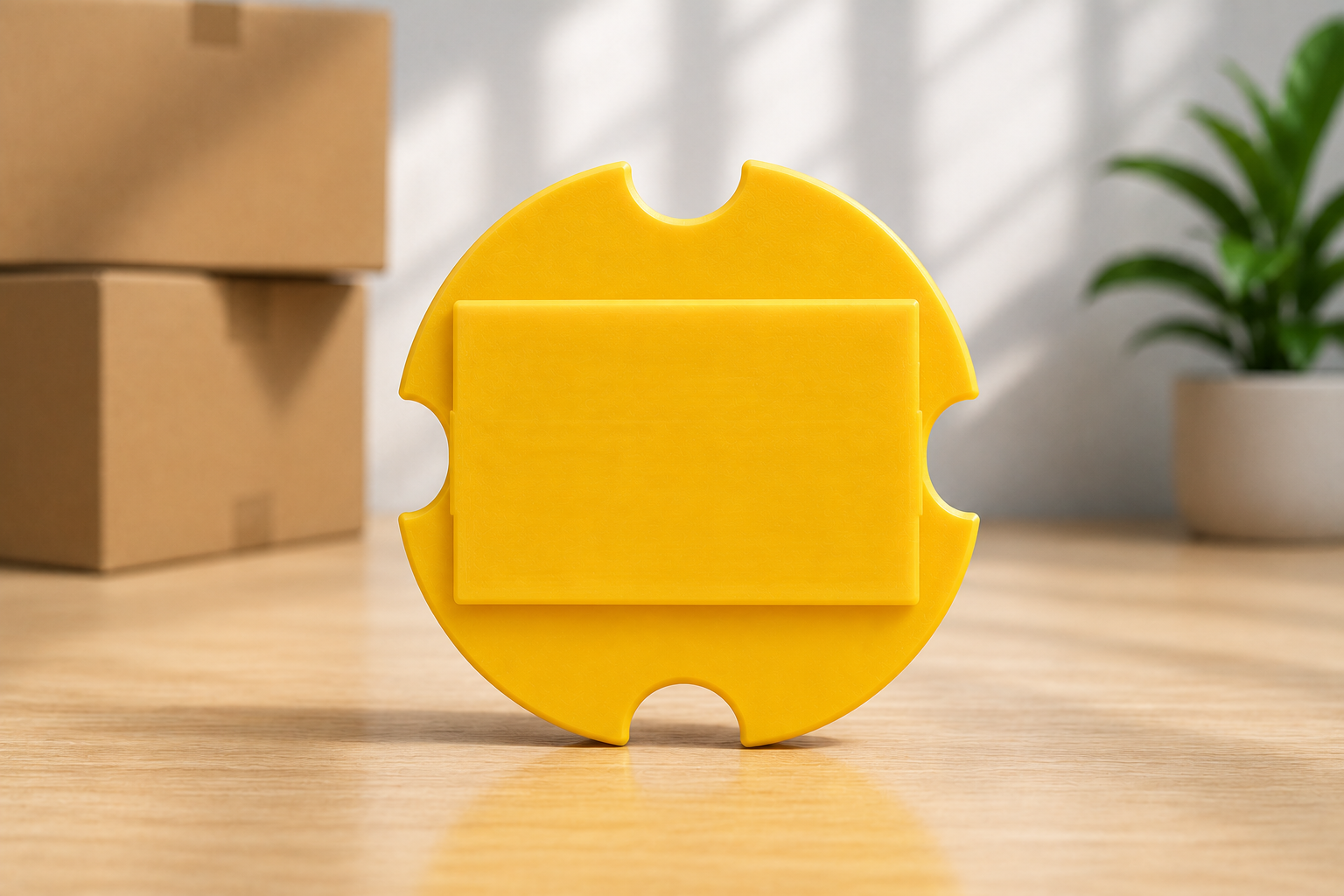 Back view of the TabLOCK reusable box closure