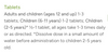 Dr Reckeweg R1 Tablets Suggested Use