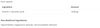 Cyto Matrix Cyto C Ingredients