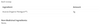 Cyto Matrix Cyto Fibre Ingredients