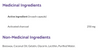 Bioclinic Naturals Activated Charcoal Ingredients