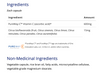 CanPrev Pureway C -Ingredients
