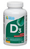 Platinum Naturals Vitamin D3 2500 IU 500 Softgels
