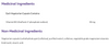 Bioclinic Naturals R-5-P Ingredients