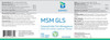 Biomed MSM-GLS+ 120 Capsules (Ingredients & Doses)