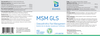 Biomed MSM GLS Ingredients