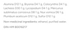 Dr Reckeweg R37 -Ingredients