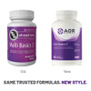 AOR Multi Basics 3 - 180 Veg Capsules Medicinal Ingredients