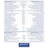 Pure Encapsulations UltraNutrient Ingredients