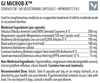 Designs for Health GI Microb-X 60 Veg Capsules Ingredients & Dose
