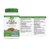 Nature's Way Pau d’Arco Inner Bark 180 Veg Capsules Ingredients & Dose