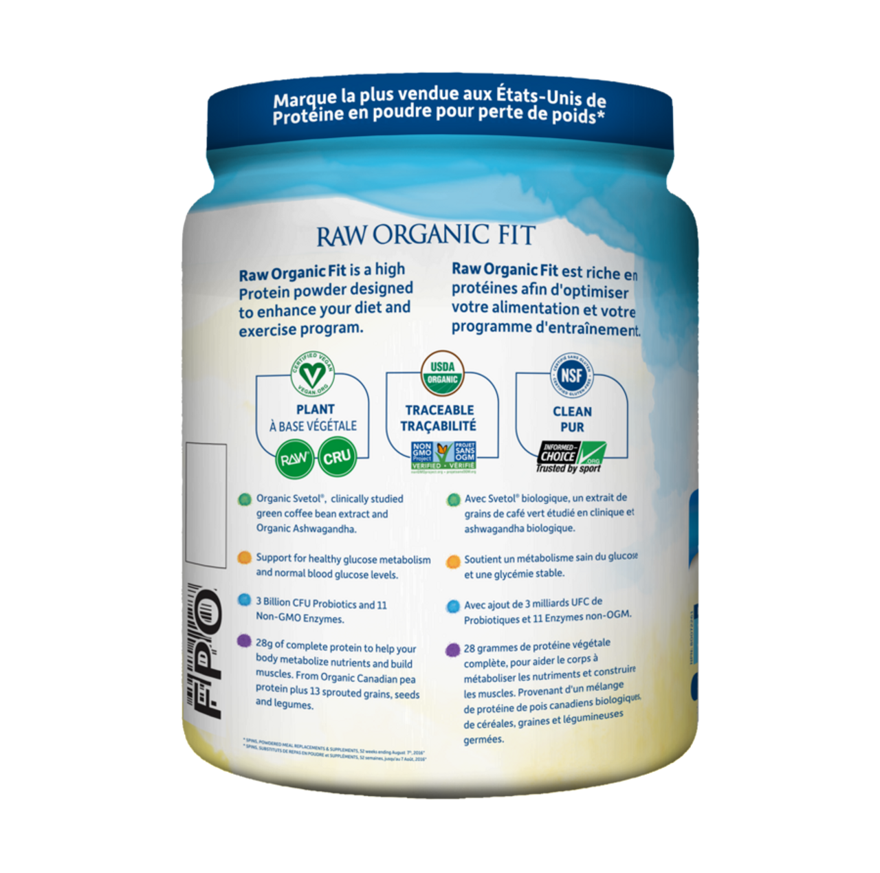 Raw Organic Fit Vanilla By Garden of Life | Buy Garden of Life Raw