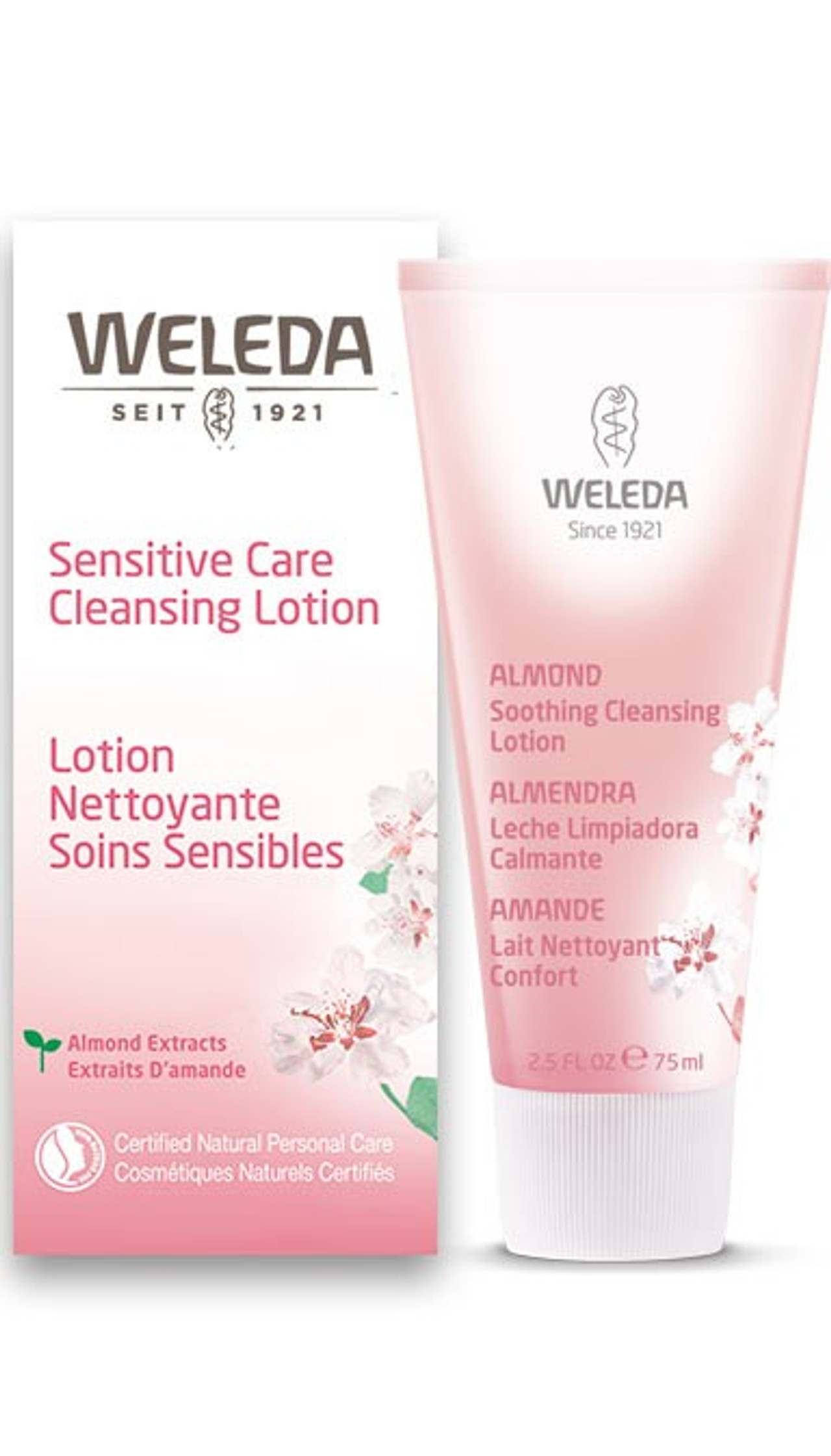 weleda sensitive care cleansing lotion