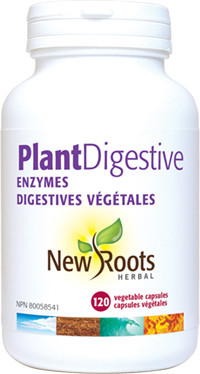 Plant Digestive Enzymes 375 mg 120 Veg Capsules Buy New Roots Digestive Enzymes