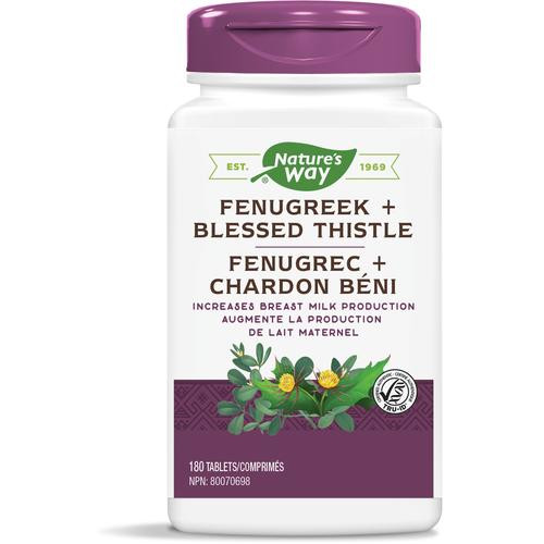 Fenugreek + Blessed Thistle Buy Nature's Way Fenugreek and Blessed