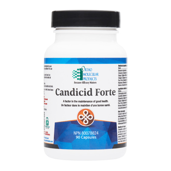 Ortho Molecular Products Candicid Forte 90 Veg Capsules