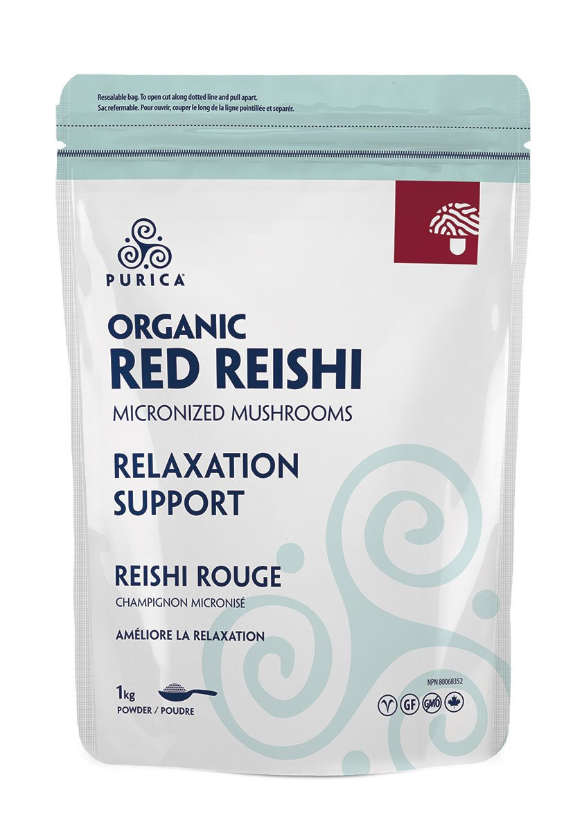 Red Reishi Powder 1kg By Purica | Buy Red Reishi Powder on sale