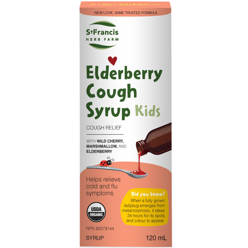 Elderberry Cough Syrup for Kids by St Francis Herb Farm Buy
