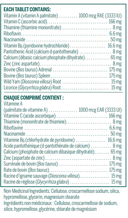 Genestra TAD Plus 120 Tablets