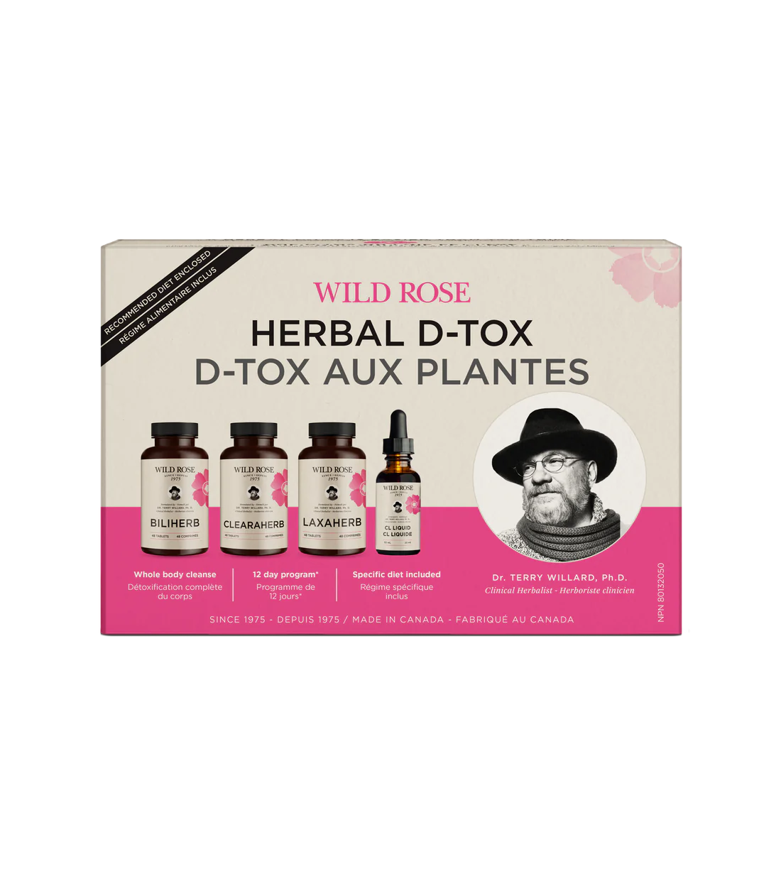 Wild rose herbal d tox kit