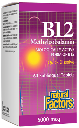 Nf B12 Methycobalamin 5000Mcg 60Tab main image 1