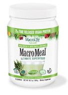 MacroLife Naturals MacroMeal Vegan Vanilla 15 Servings 615 g