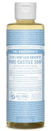 Dr Bronner's Organic Baby Mild Pure Castile Liquid Soap 8 Oz (236 ml)