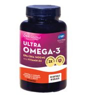 Sea-licious Ultra Omega 3 + Vitamin D3 60 Softgels