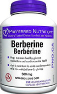 Preferred Nutrition Berberine 500 mg 120 Veg Capsules