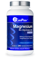 CanPrev Magnesium Bis Glycinate 200 mg Gentle 240 Veg Capsules