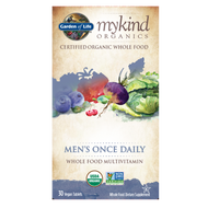 Garden of Life mykind Organic Men's Once Daily Multi 30 Vegan Tablets