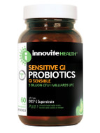 Innovite Sensitive GI Probiotics 5 Billion CFU 60 Veg Capsules Innovite Sensitive GI Probiotics 5 Billion CFU 60 Veg Capsules