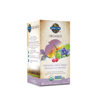 Garden of Life Organic Prenatal Once Daily Multi 30 Vegan Tablets