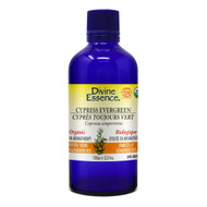 Divine Essence Cypress-Evergreen Essential Oil Organic 100ml