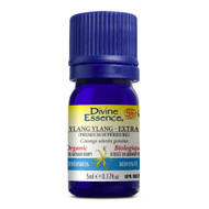 Divine Essence Ylang Ylang Extra Premium Essential Oil Organic 5ml