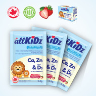 allKiDz Calcium, Zinc & Vitamin D3 Drink Mix Packets
