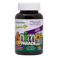 Natures Plus Animal Parade  Multivitamin Children’s Chewables Grape 90 Tablets
