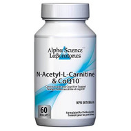 Alpha Science N-Acetyl-L-Carnitine & CoQ10 60 Capsules
