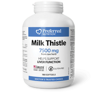 Preferred Nutrition Milk Thistle 180 Softgels