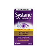 Systane Complete Lubricant Eye Drops Preservative Free 2x10 ml Value Pack
