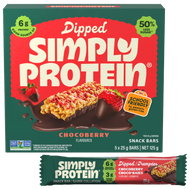 Simply Protein Kids Bar Chocoberry Dipped  Simply Protein Kids Bar Chocoberry Dipped