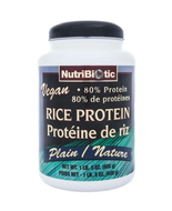 NutriBiotic Rice Protein Powder Plain