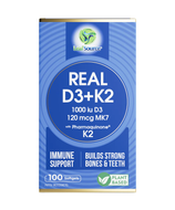 LeafSource Real D3+K2 Softgels